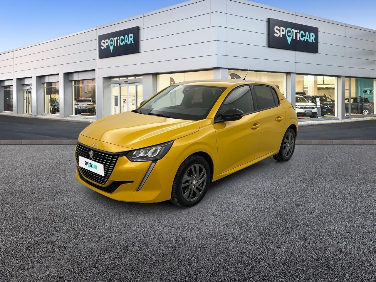 PEUGEOT PEUGEOT 208 Occasion Jaune Essence sans plomb 2022