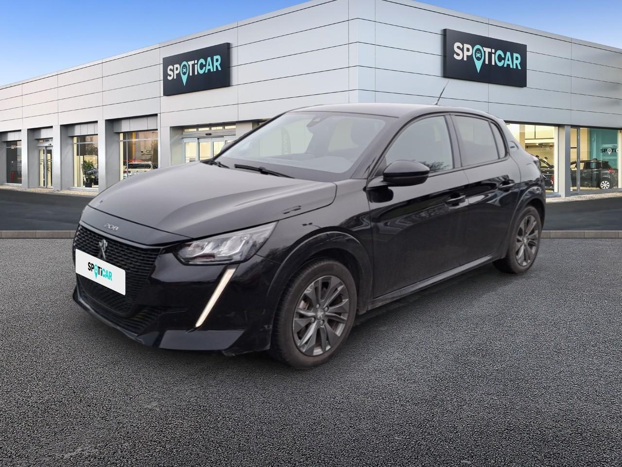 PEUGEOT PEUGEOT 208 Occasion Noir Courant électrique 2022