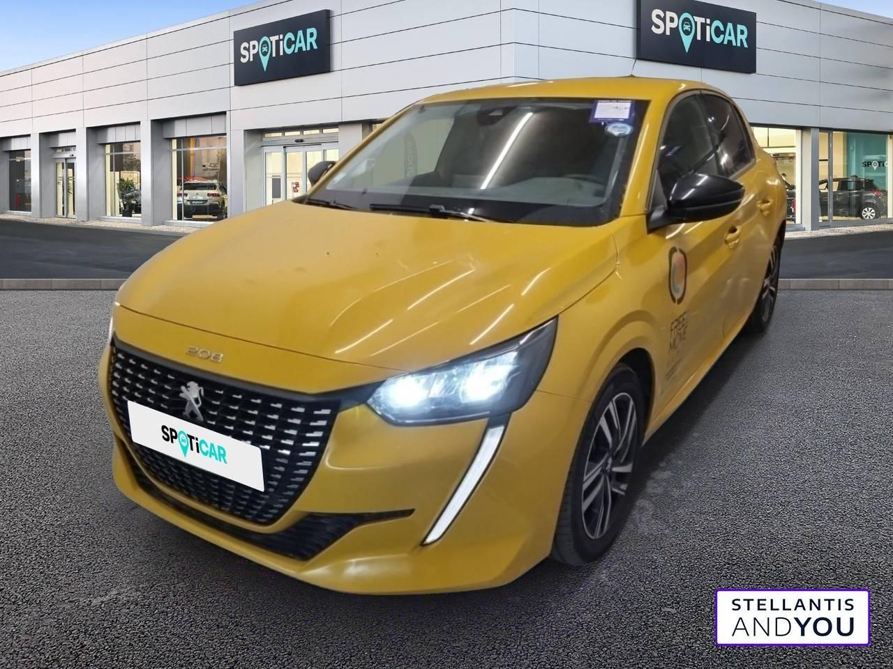 PEUGEOT PEUGEOT 208 Occasion Jaune Essence sans plomb 2023