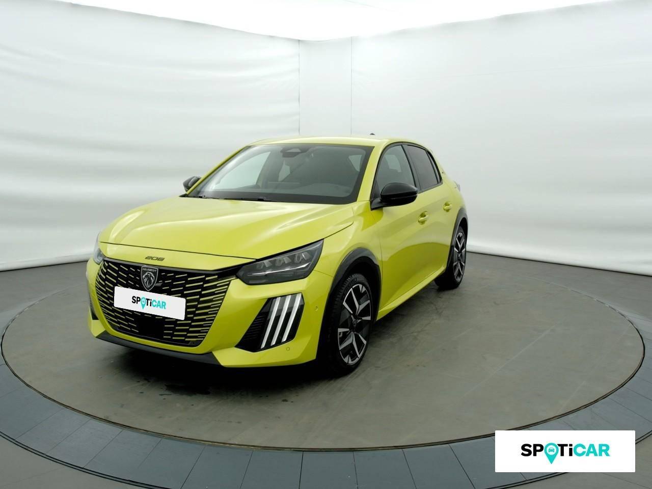 PEUGEOT PEUGEOT 208 Occasion Jaune Essence sans plomb 2025