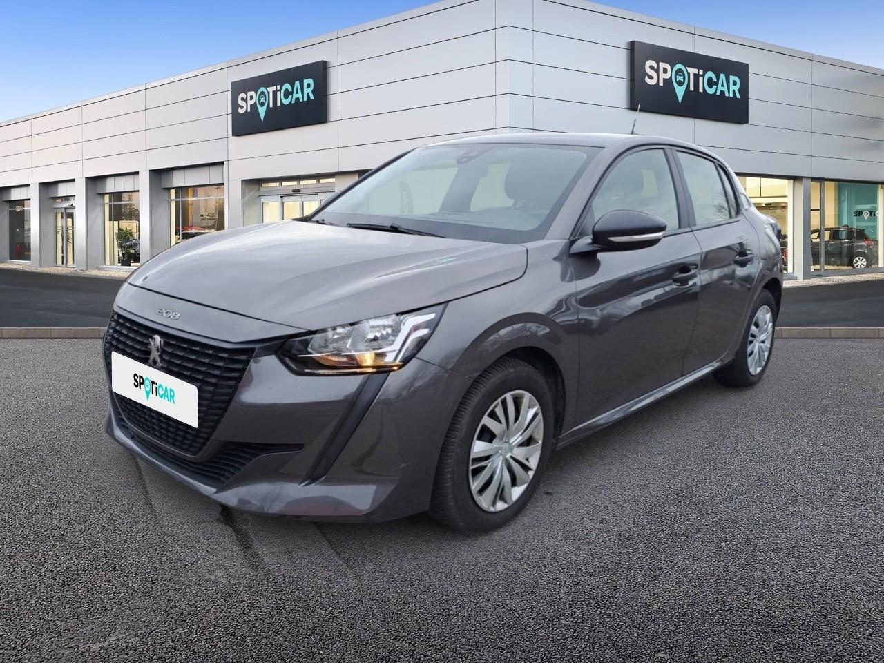 PEUGEOT PEUGEOT 208 Occasion Gris Essence sans plomb 2021