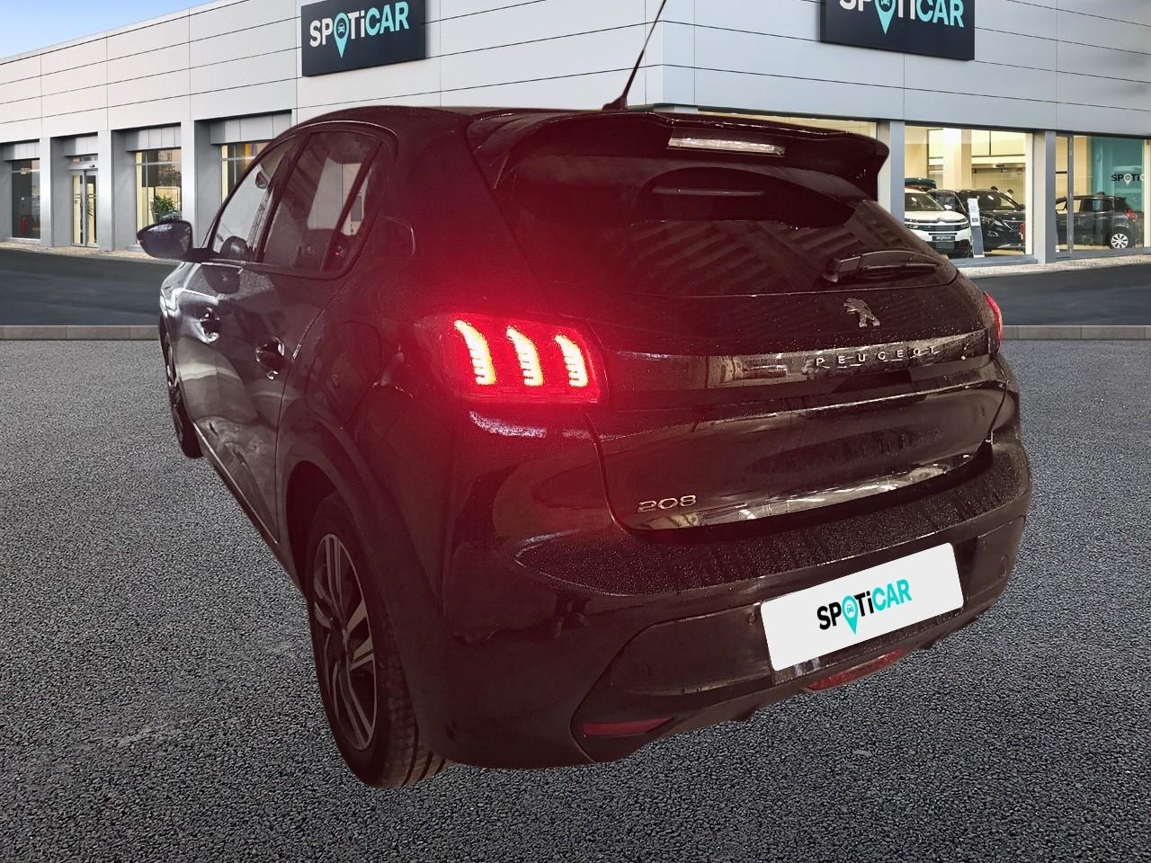 PEUGEOT PEUGEOT 208 Occasion Noir Essence sans plomb 2022