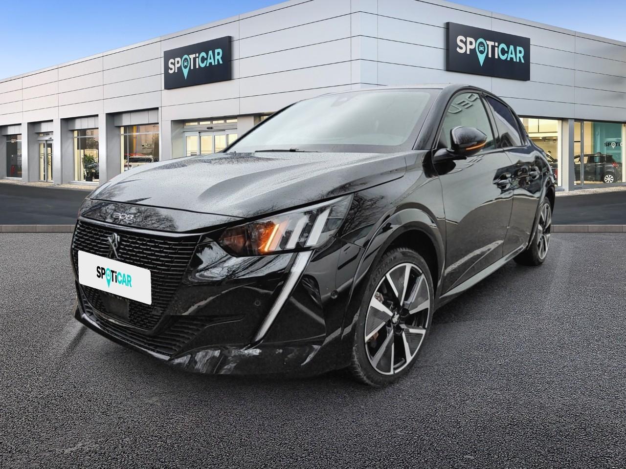 PEUGEOT PEUGEOT 208 Occasion Noir Courant électrique 2021