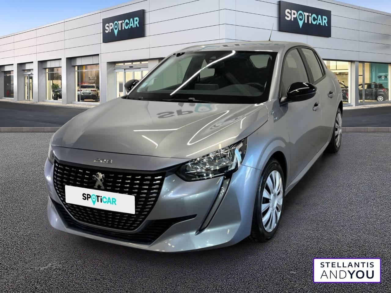 PEUGEOT PEUGEOT 208 Occasion Gris Essence sans plomb 2023