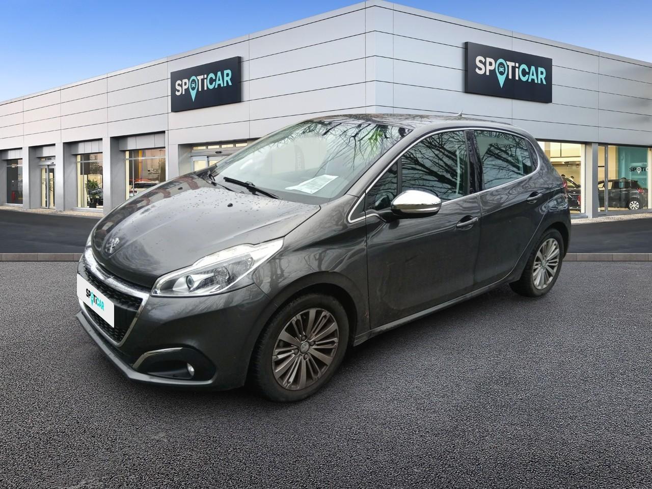 PEUGEOT PEUGEOT 208 Occasion Gris Essence sans plomb 2017