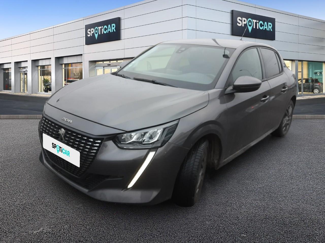 PEUGEOT PEUGEOT 208 Occasion Gris Essence sans plomb 2021