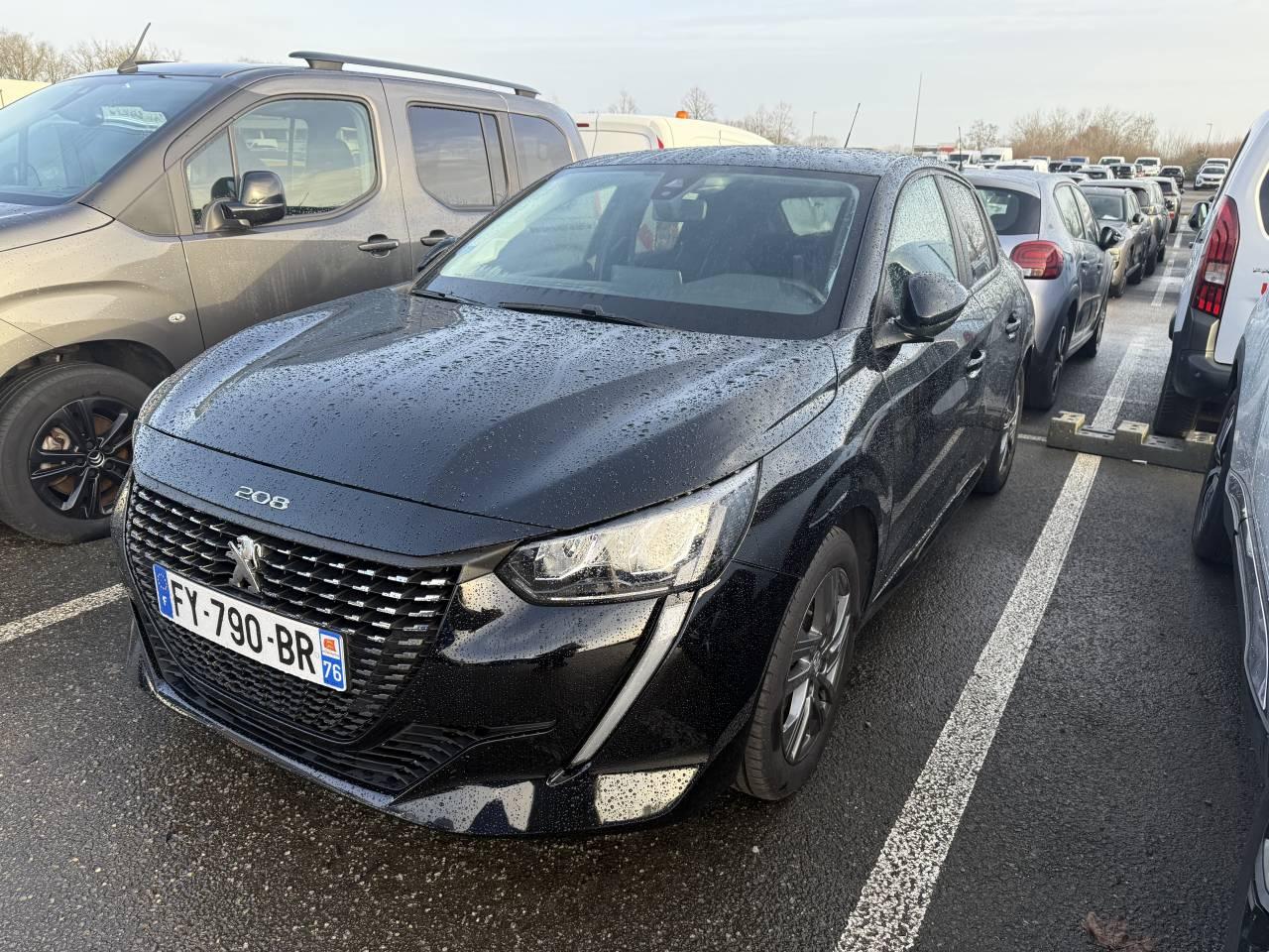 PEUGEOT PEUGEOT 208 Occasion Noir Essence sans plomb 2021