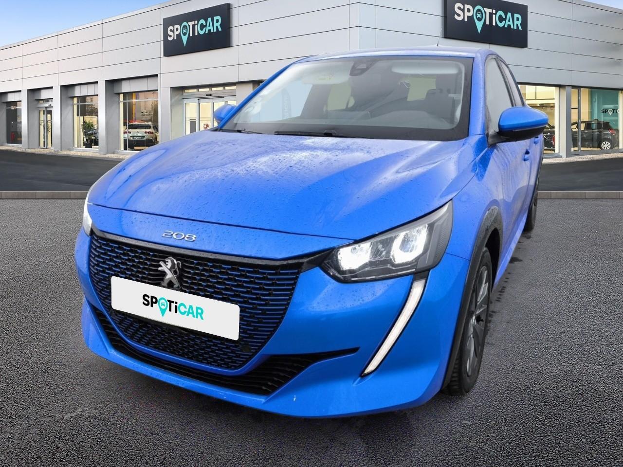 PEUGEOT PEUGEOT 208 Occasion Bleu Courant électrique 2021
