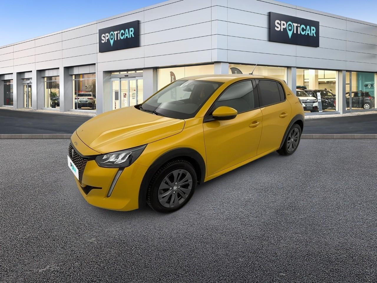 PEUGEOT PEUGEOT 208 Occasion Jaune Courant électrique 2021