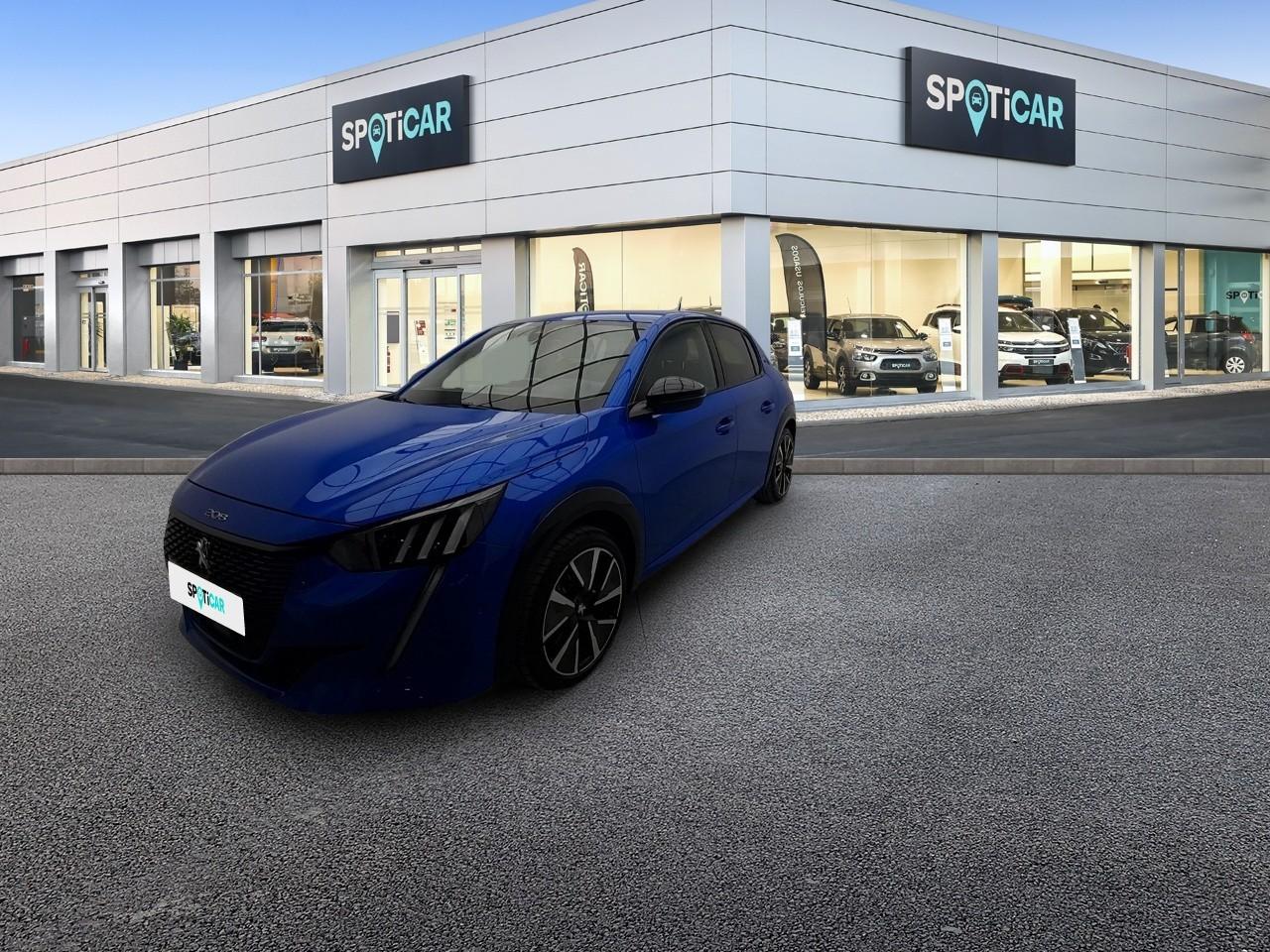 PEUGEOT PEUGEOT 208 Occasion Bleu Courant électrique 2021