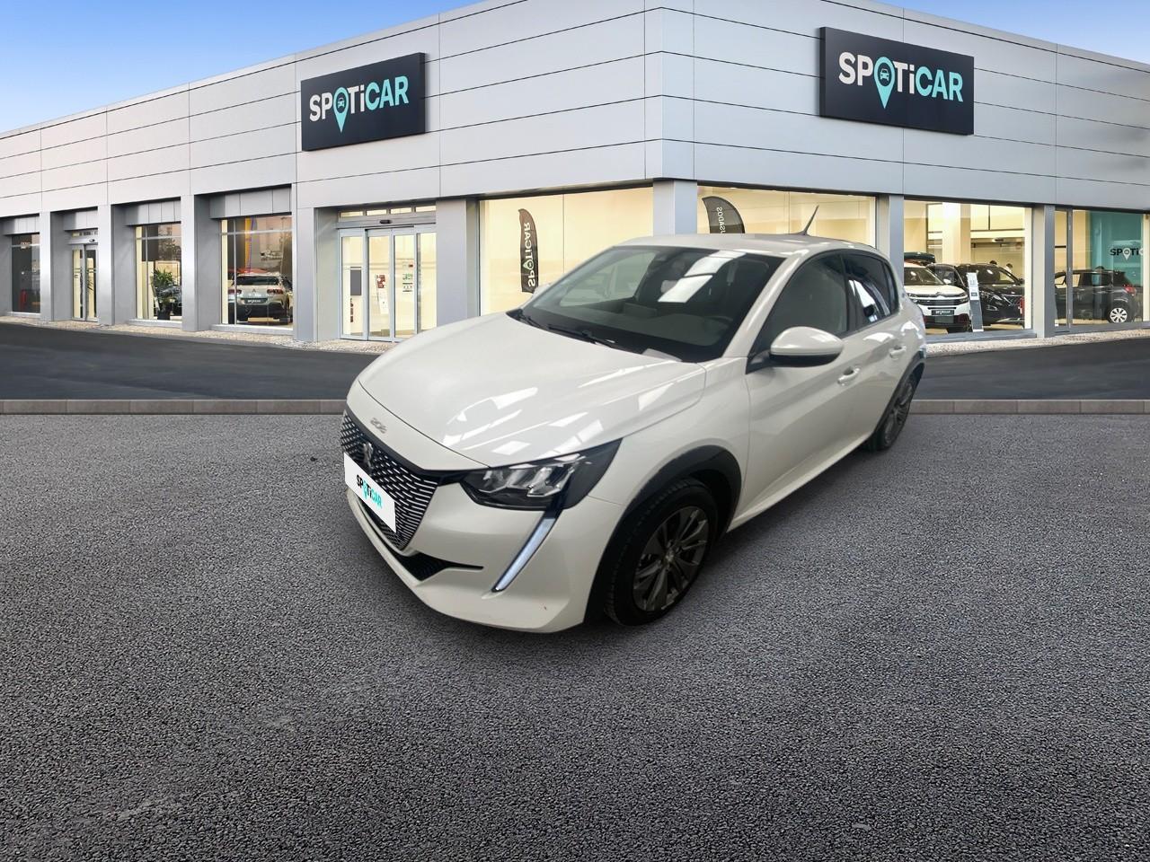 PEUGEOT PEUGEOT 208 Occasion Blanc Courant électrique 2021