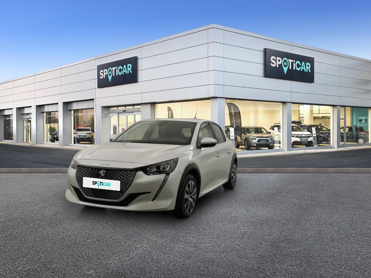 PEUGEOT PEUGEOT 208 Occasion Blanc Courant électrique 2020