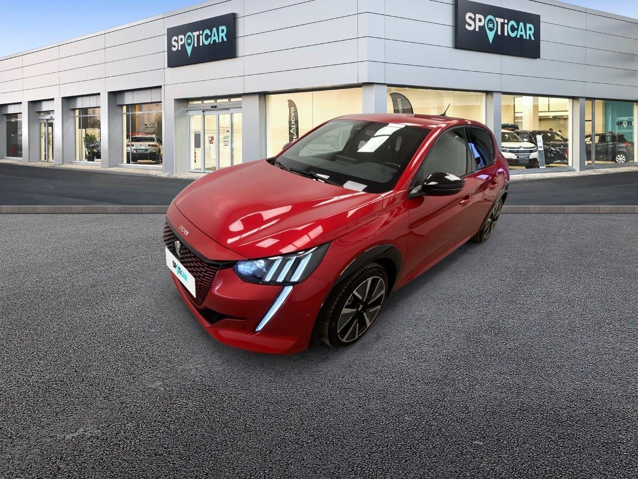 PEUGEOT PEUGEOT 208 Occasion Rouge Courant électrique 2022