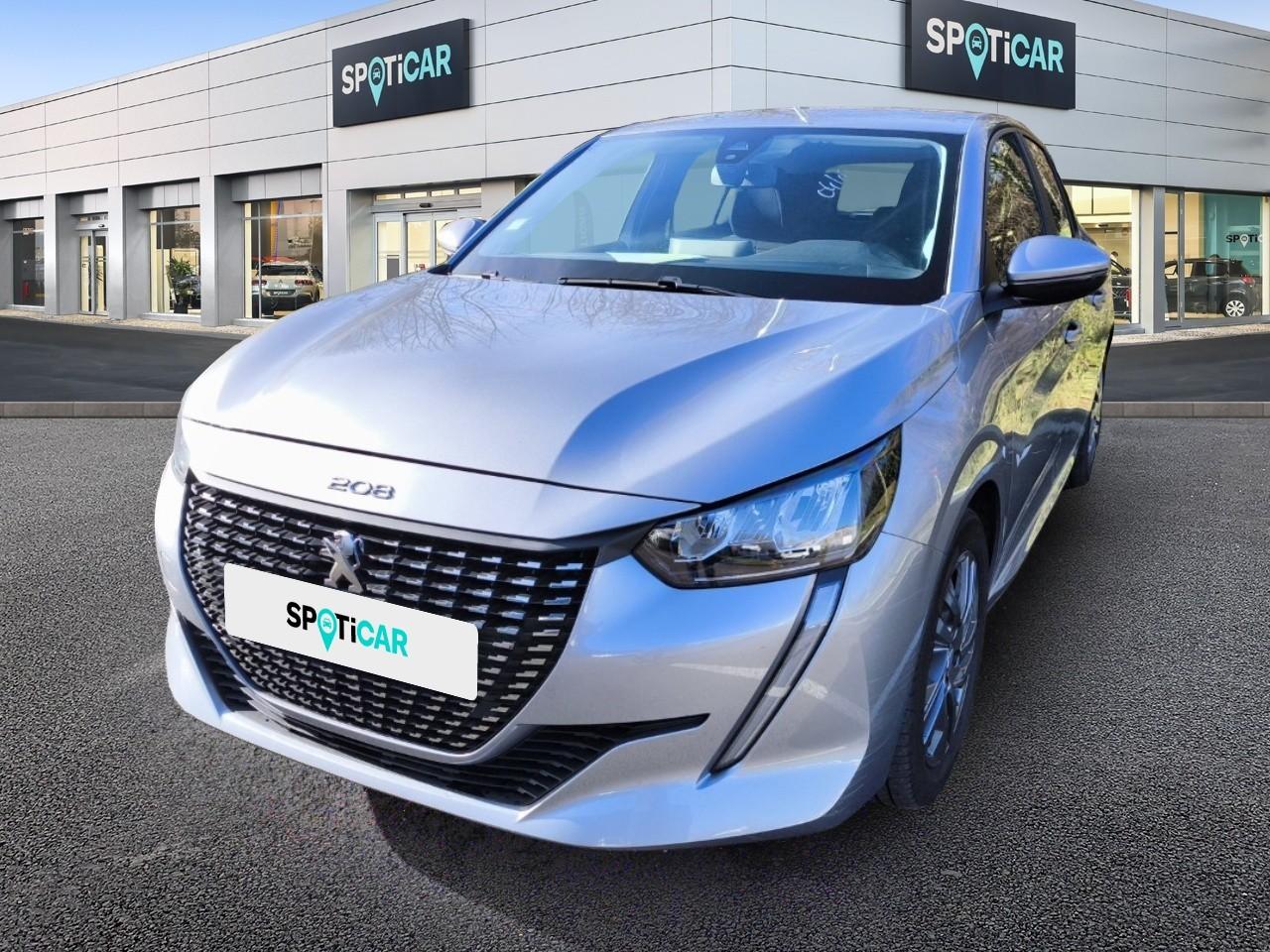 PEUGEOT PEUGEOT 208 Occasion Gris Essence sans plomb 2021