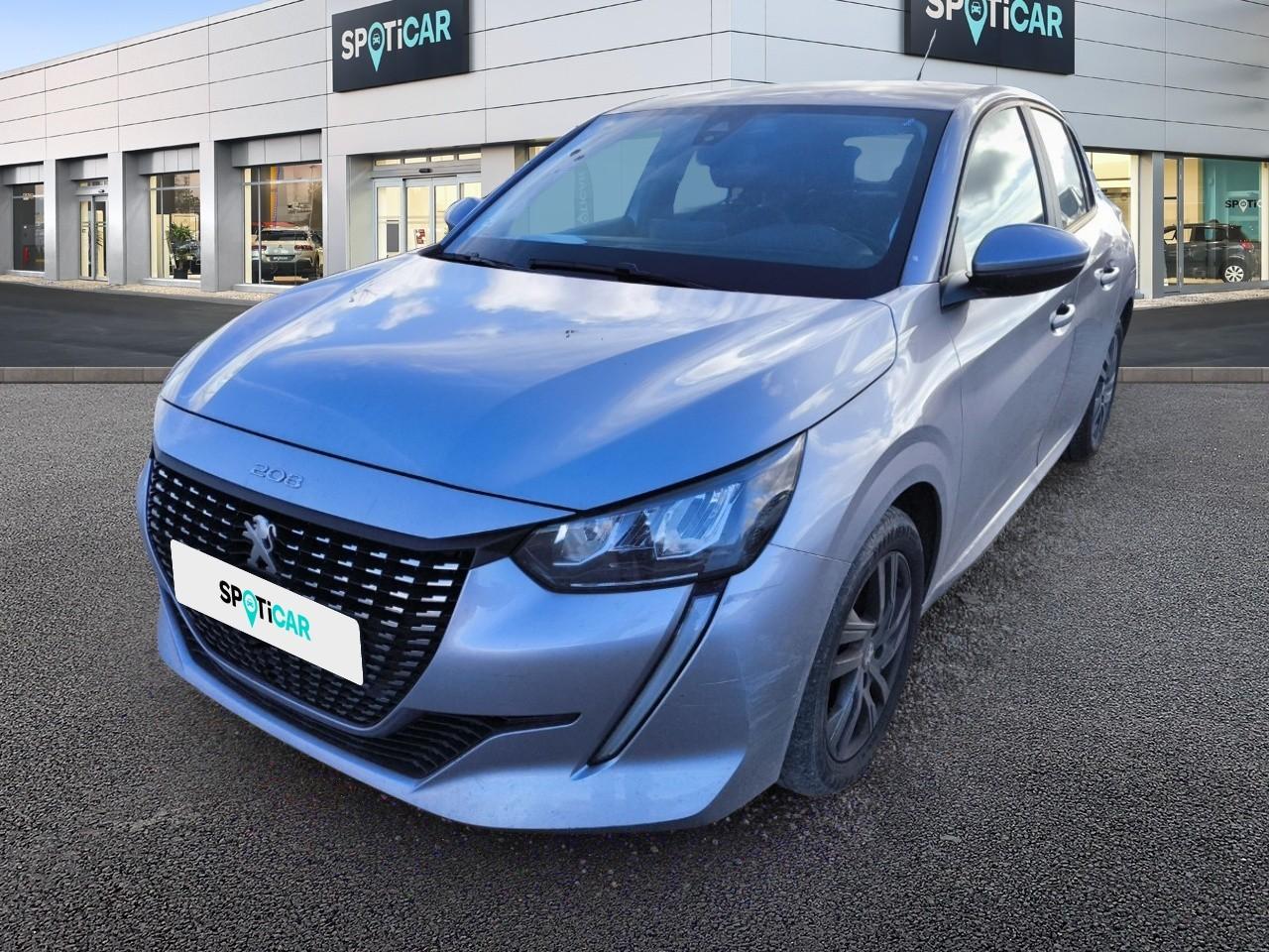 PEUGEOT PEUGEOT 208 Occasion Gris Essence sans plomb 2021