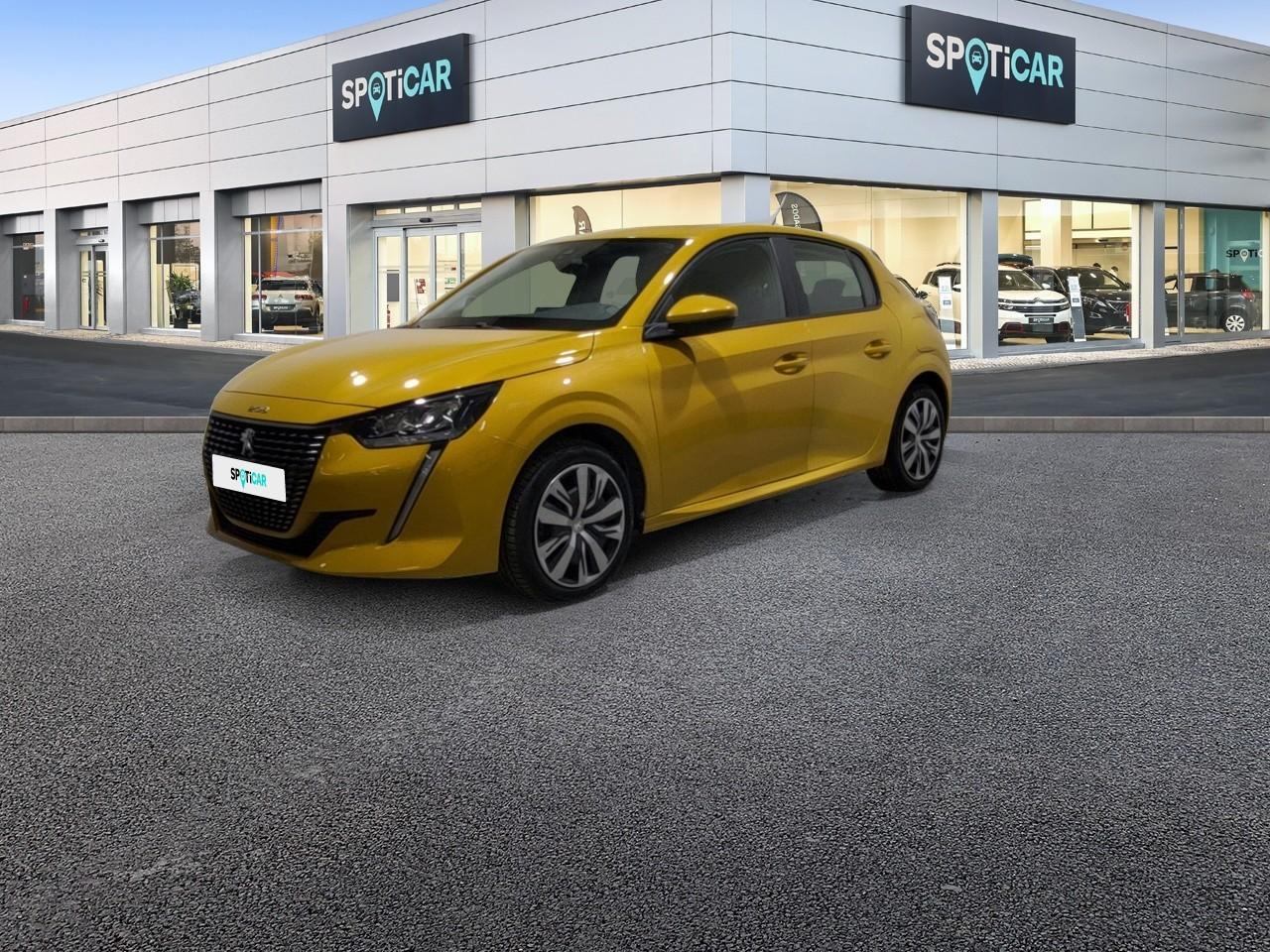 PEUGEOT PEUGEOT 208 Occasion JAUNE Essence sans plomb 2020