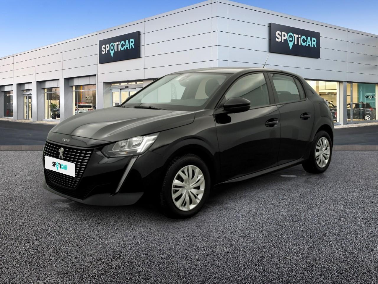 PEUGEOT PEUGEOT 208 Occasion Noir Essence sans plomb 2021