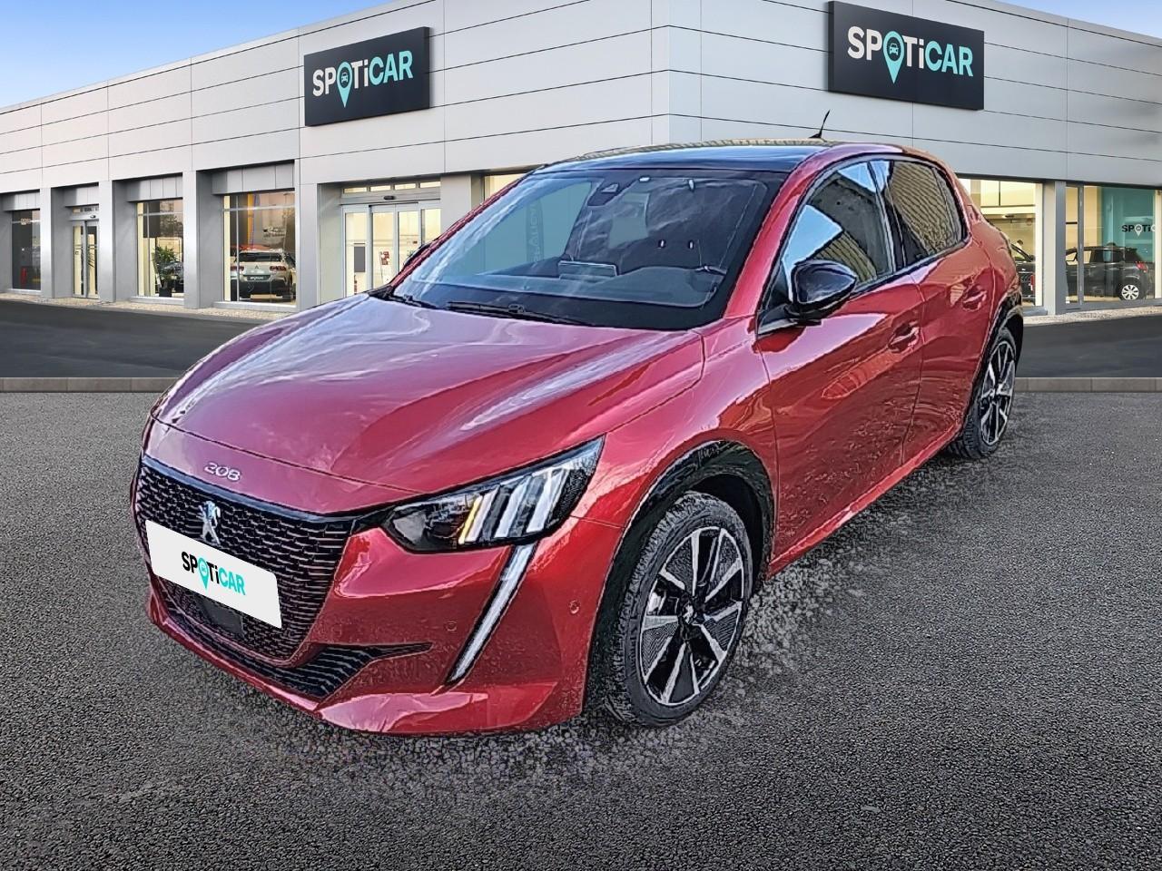 PEUGEOT PEUGEOT 208 Occasion Rouge Courant électrique 2021
