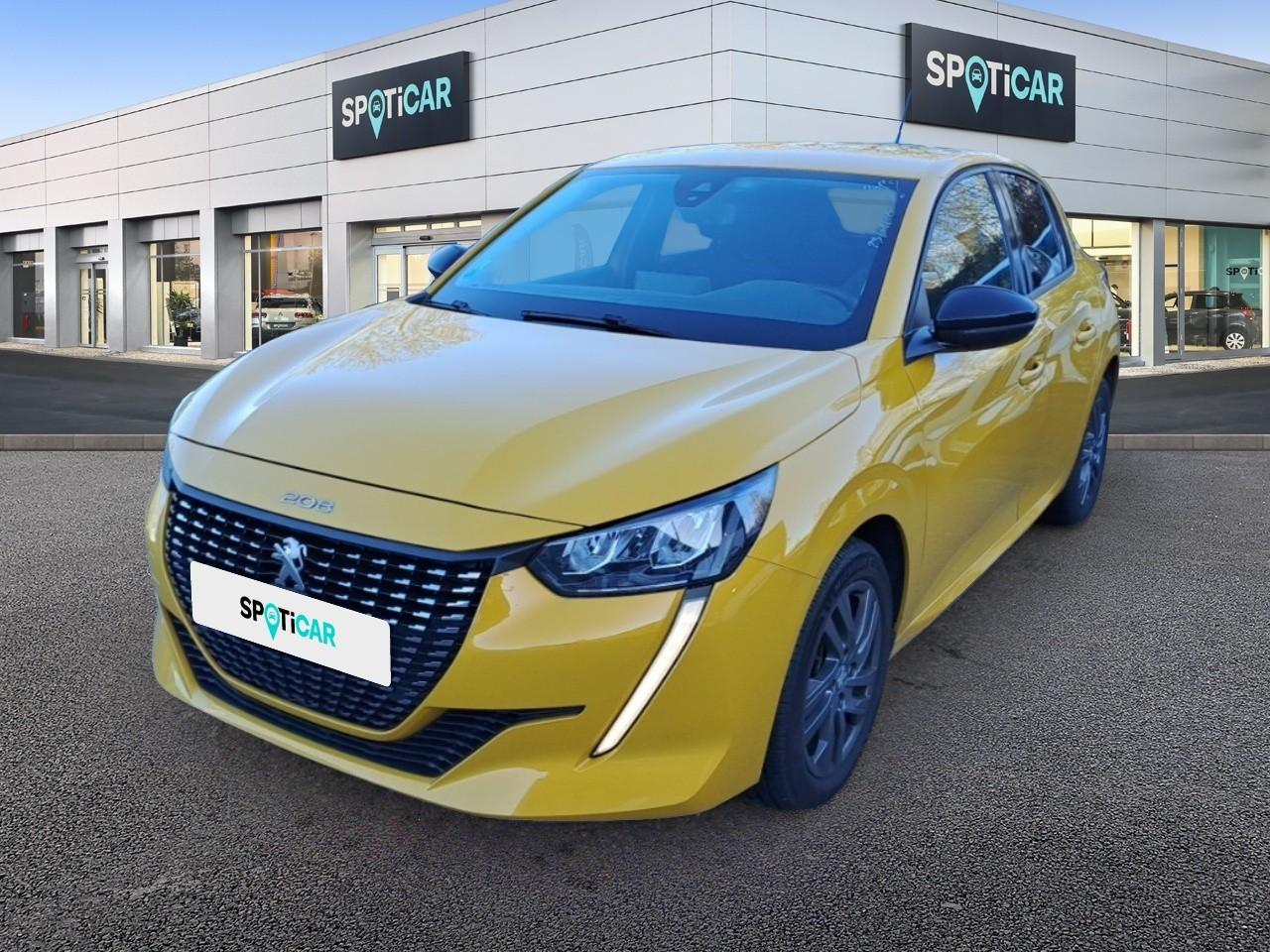 PEUGEOT PEUGEOT 208 Occasion Jaune Diesel 2022