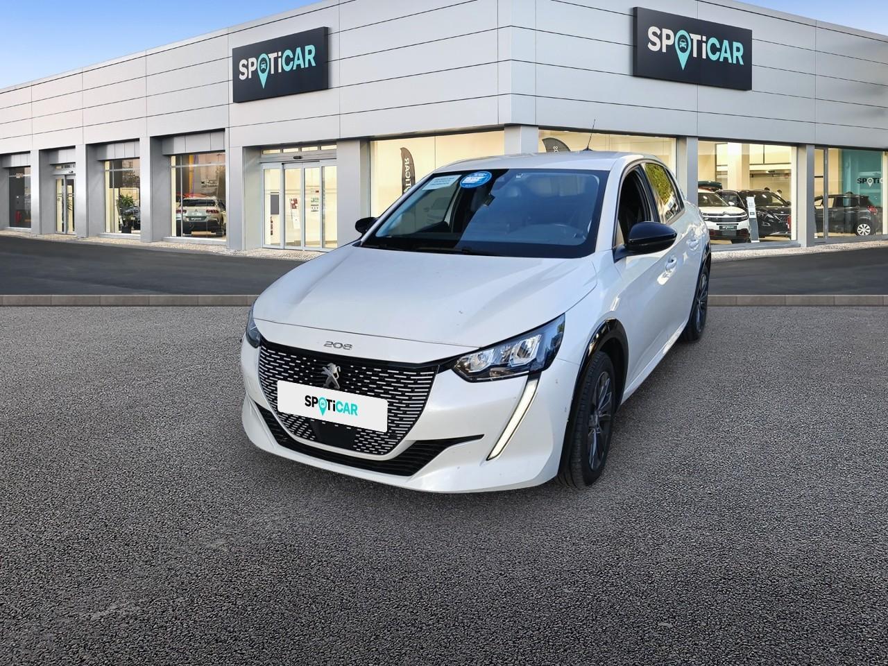 PEUGEOT PEUGEOT 208 Occasion Blanc Courant électrique 2022