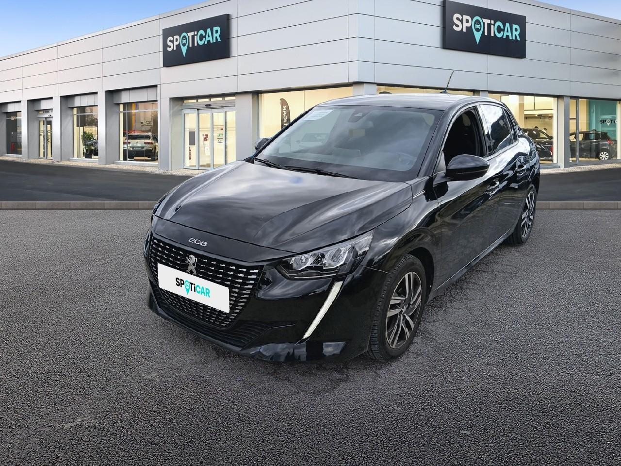 PEUGEOT PEUGEOT 208 Occasion Noir Essence sans plomb 2020