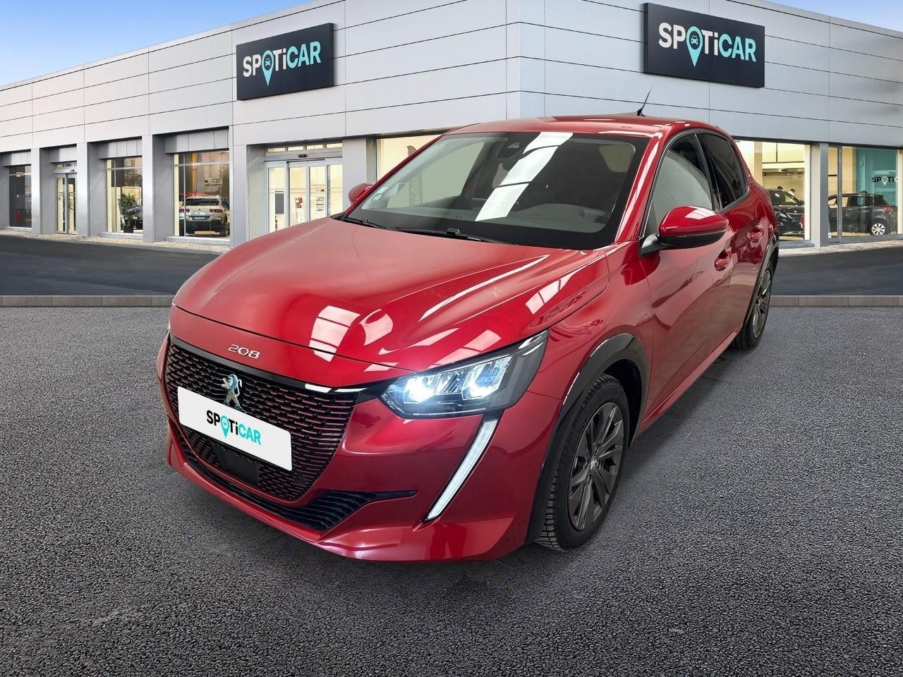 PEUGEOT PEUGEOT 208 Occasion Rouge Courant électrique 2021