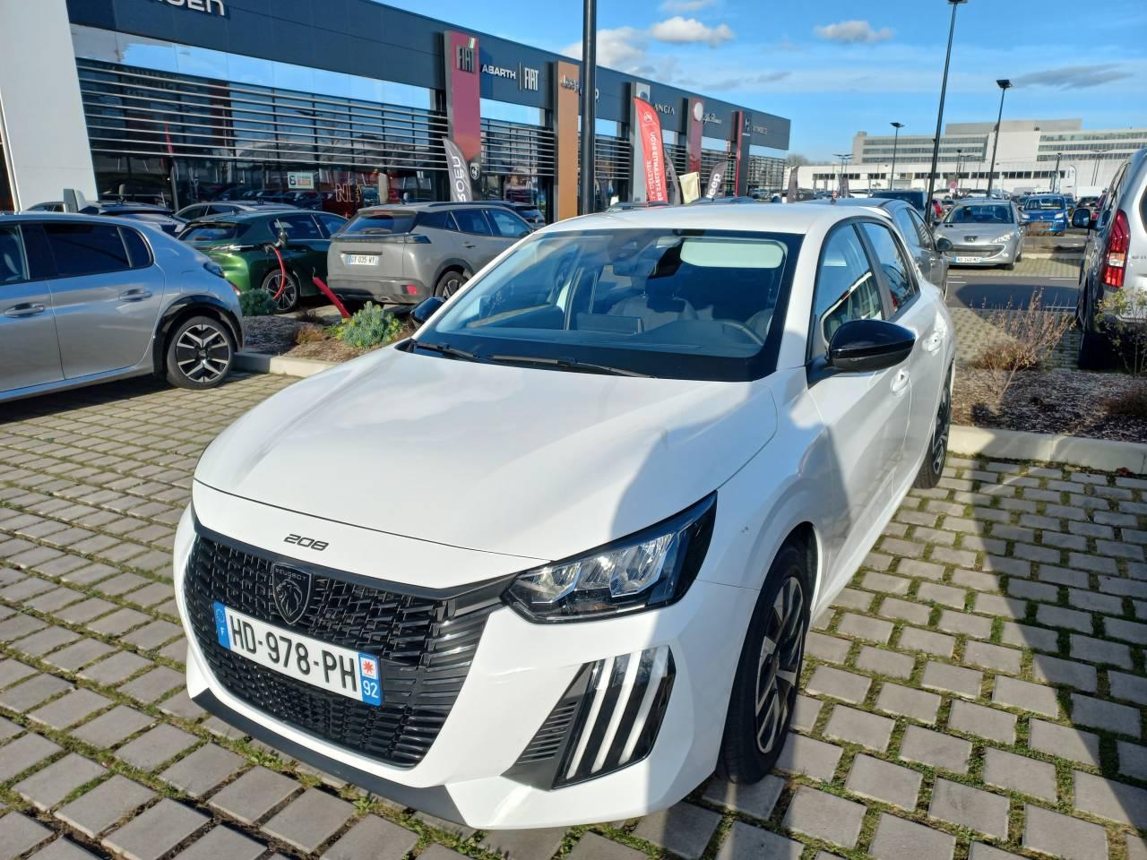 PEUGEOT PEUGEOT 208 Occasion Blanc Essence sans plomb 2025