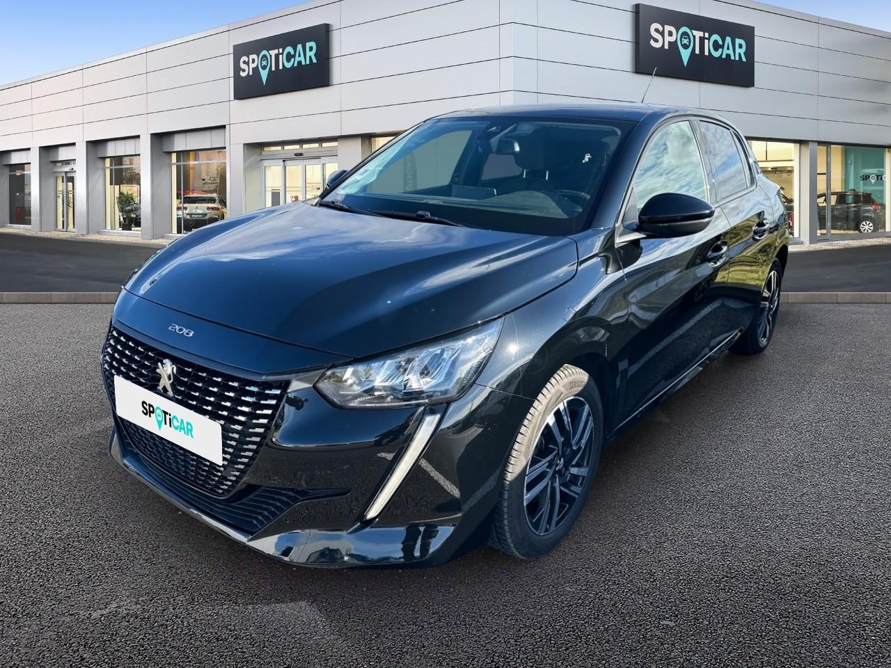 PEUGEOT PEUGEOT 208 Occasion Noir Essence sans plomb 2020
