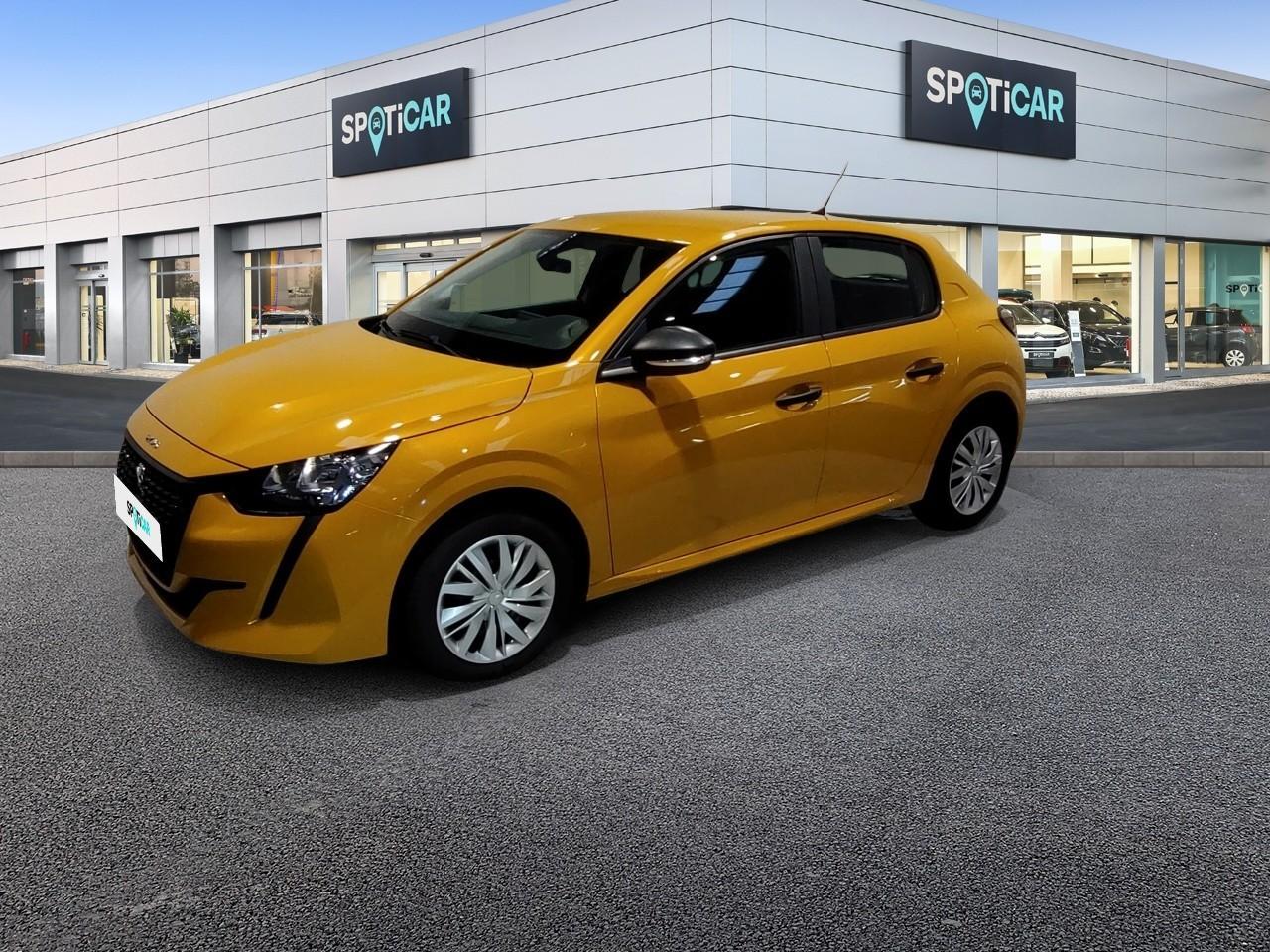 PEUGEOT PEUGEOT 208 Occasion Jaune Essence sans plomb 2021