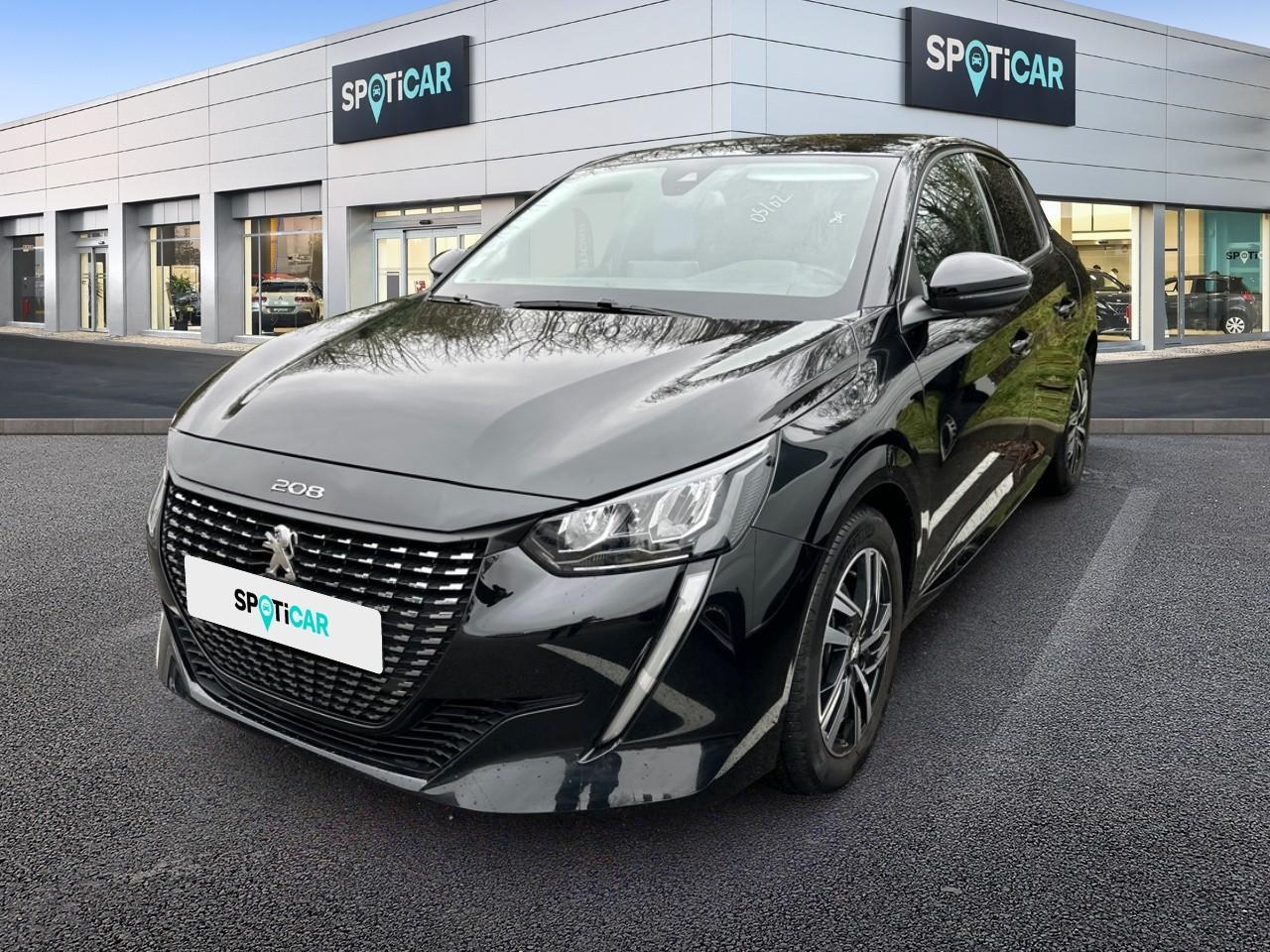 PEUGEOT PEUGEOT 208 Occasion Noir Essence sans plomb 2021