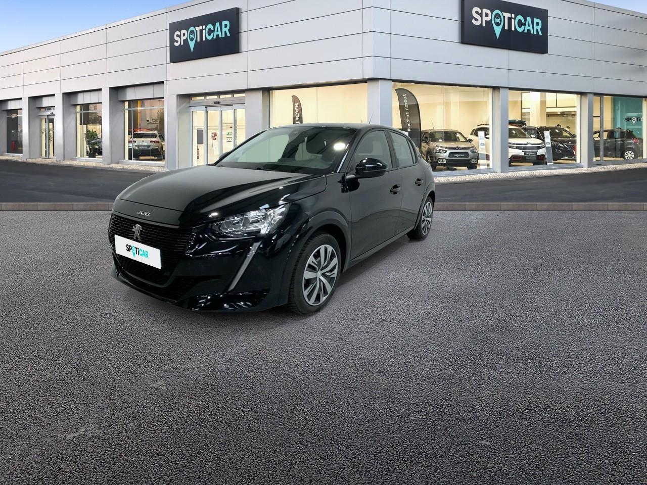 PEUGEOT PEUGEOT 208 Occasion Noir Courant électrique 2021