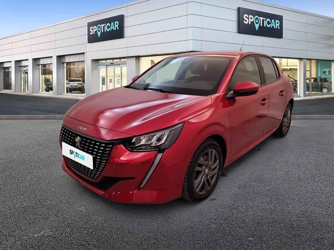 PEUGEOT PEUGEOT 208 Occasion ROUGE ELIXIR Essence sans plomb 2021