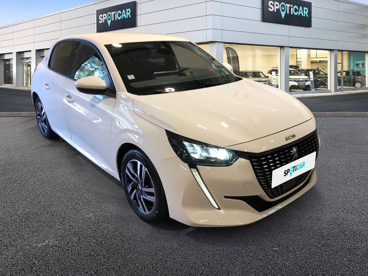 PEUGEOT PEUGEOT 208 Occasion Blanc Essence sans plomb 2021