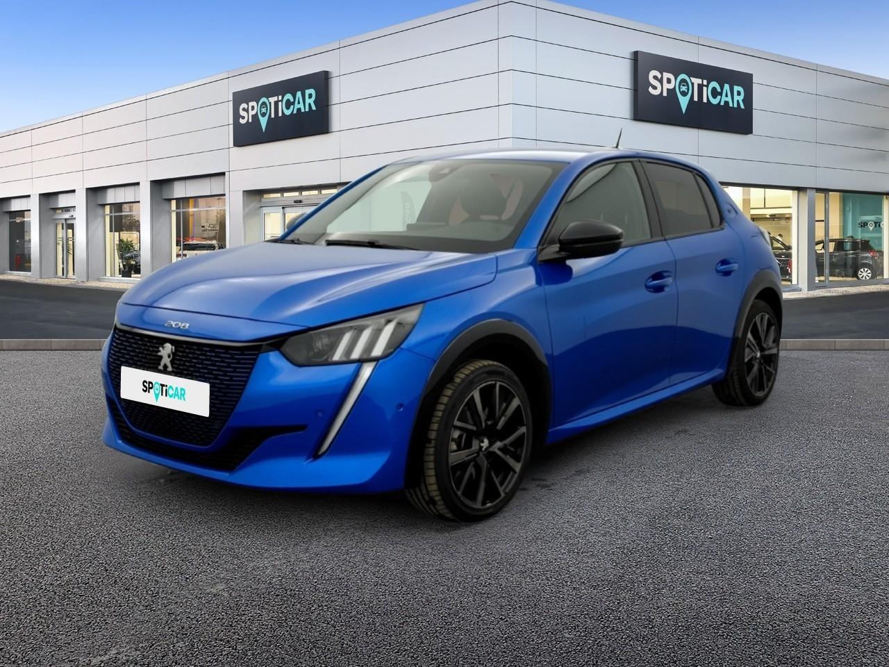 PEUGEOT PEUGEOT 208 Occasion Bleu Courant électrique 2023