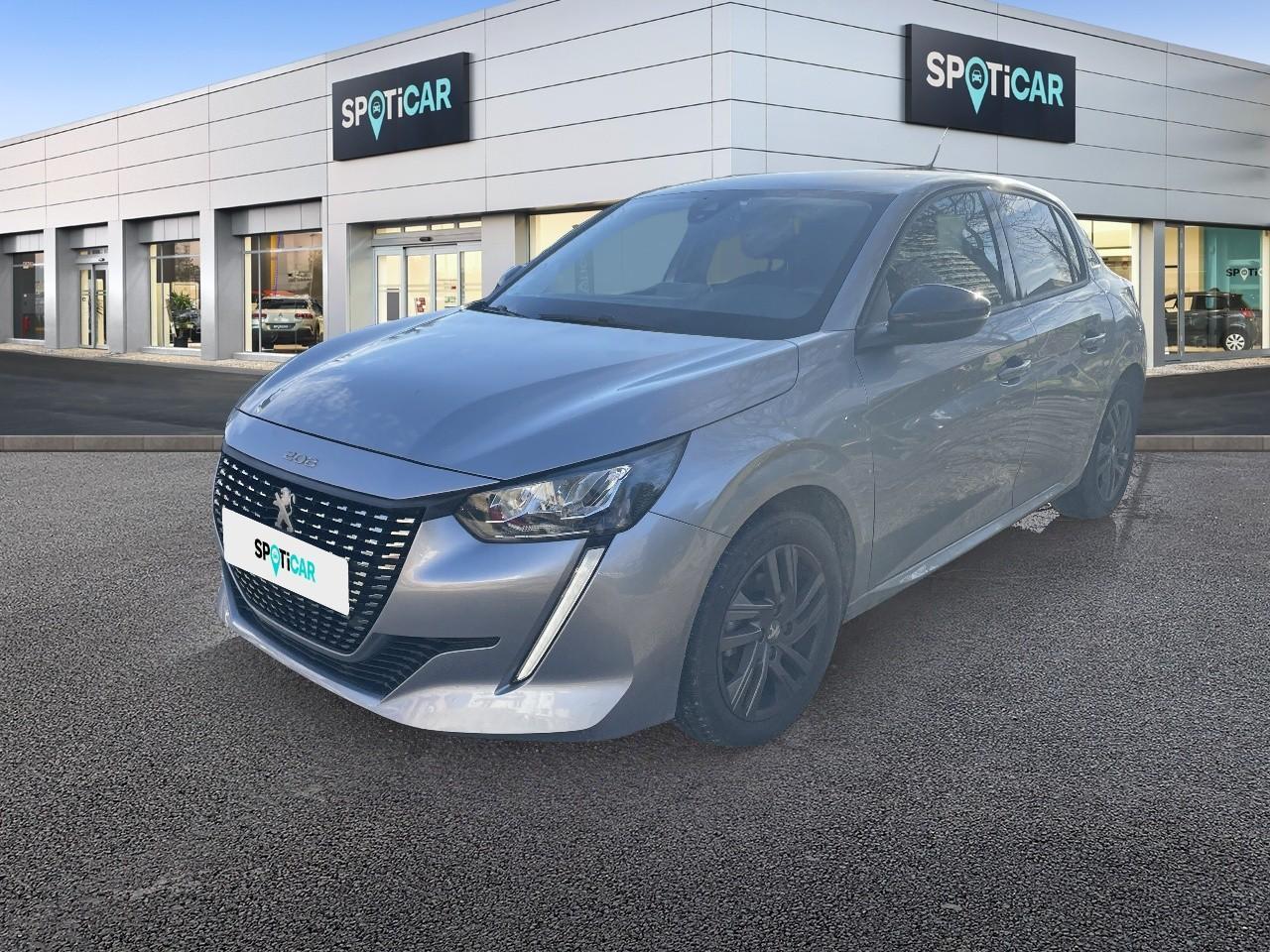 PEUGEOT PEUGEOT 208 Occasion Gris Essence sans plomb 2022