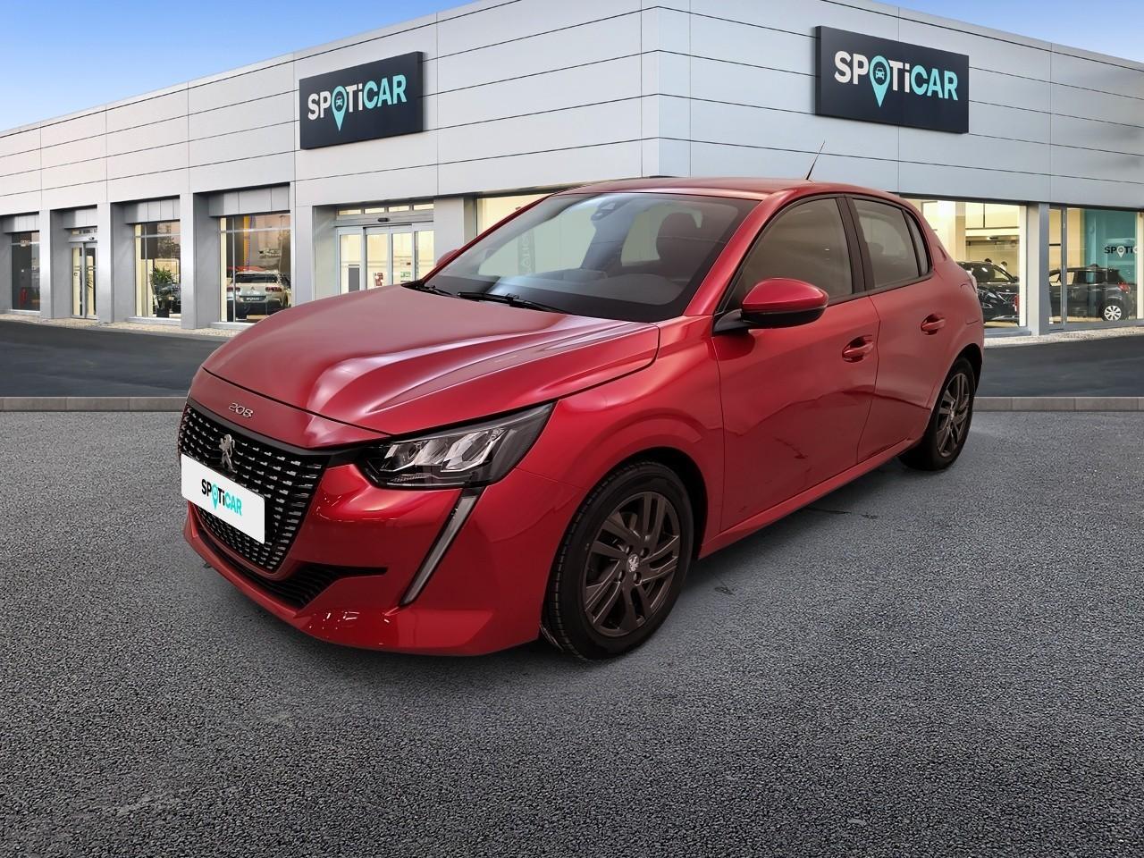 PEUGEOT PEUGEOT 208 Occasion ROUGE ELIXIR Essence sans plomb 2021