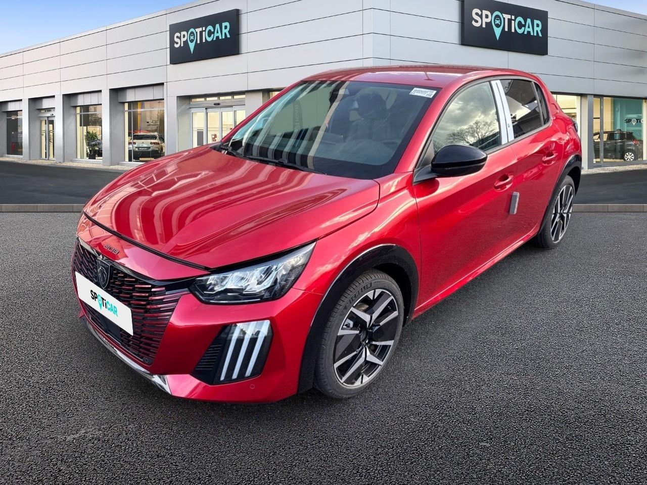 PEUGEOT PEUGEOT 208 Occasion Rouge Essence sans plomb 2025