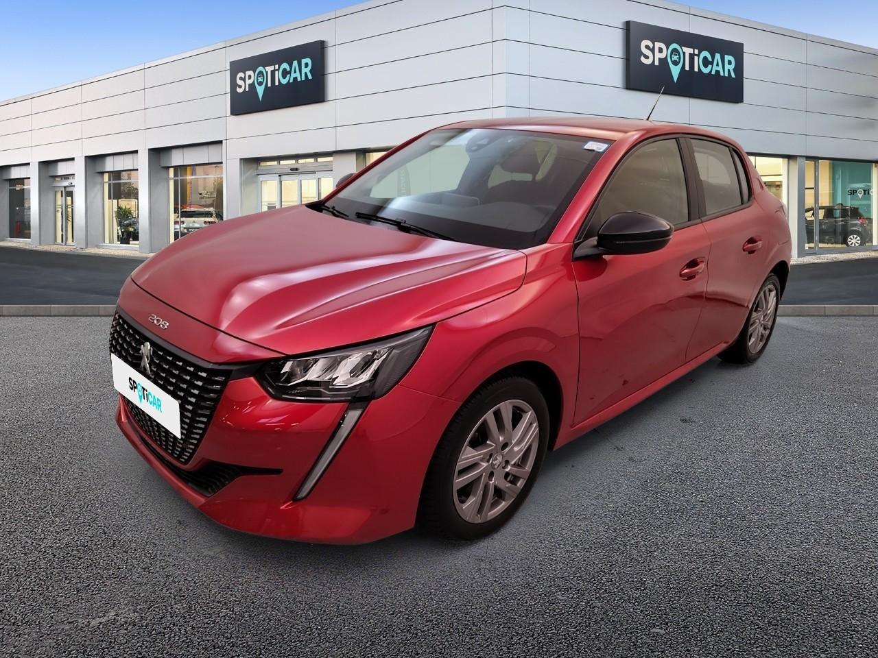 PEUGEOT PEUGEOT 208 Occasion Rouge Essence sans plomb 2022