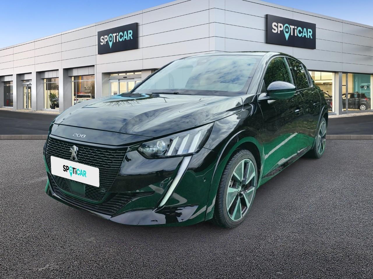 PEUGEOT PEUGEOT 208 Occasion Noir Courant électrique 2022