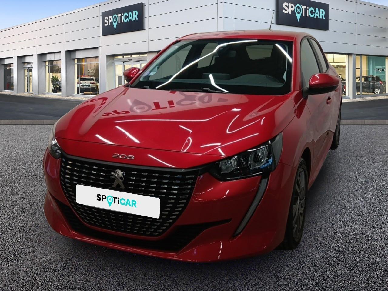 PEUGEOT PEUGEOT 208 Occasion Rouge Essence sans plomb 2021