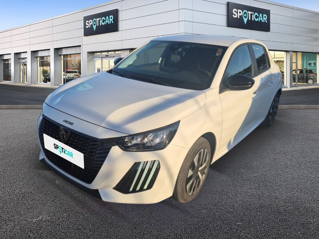 PEUGEOT PEUGEOT 208 Occasion BLANC NACRE Courant électrique 2025