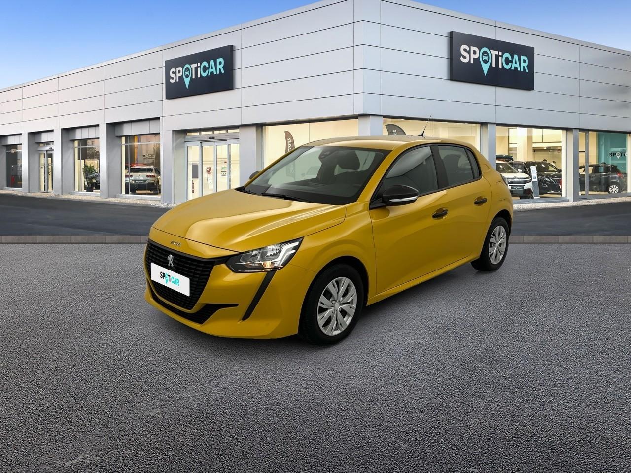 PEUGEOT PEUGEOT 208 Occasion Jaune Essence sans plomb 2022