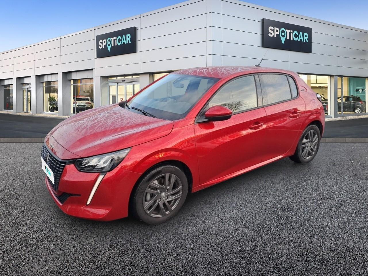 PEUGEOT PEUGEOT 208 Occasion Rouge Essence sans plomb 2021