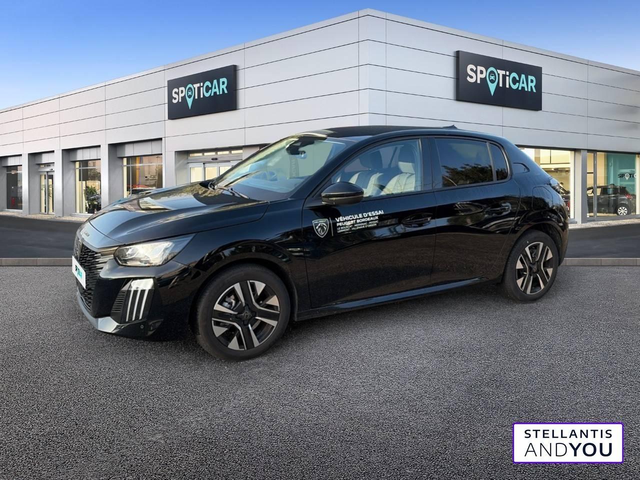 PEUGEOT PEUGEOT 208 Occasion Noir Essence sans plomb 2024