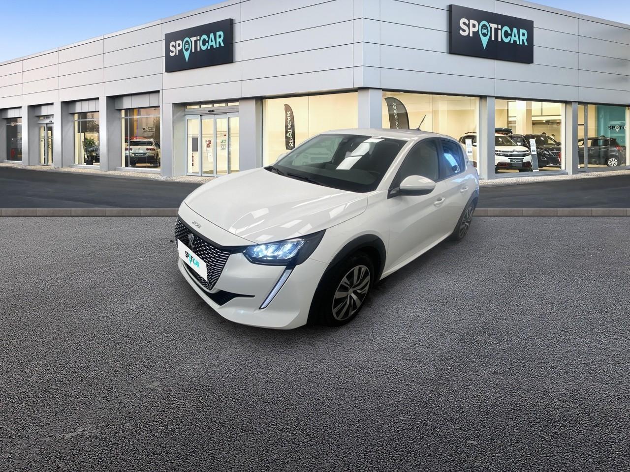 PEUGEOT PEUGEOT 208 Occasion Blanc Courant électrique 2020