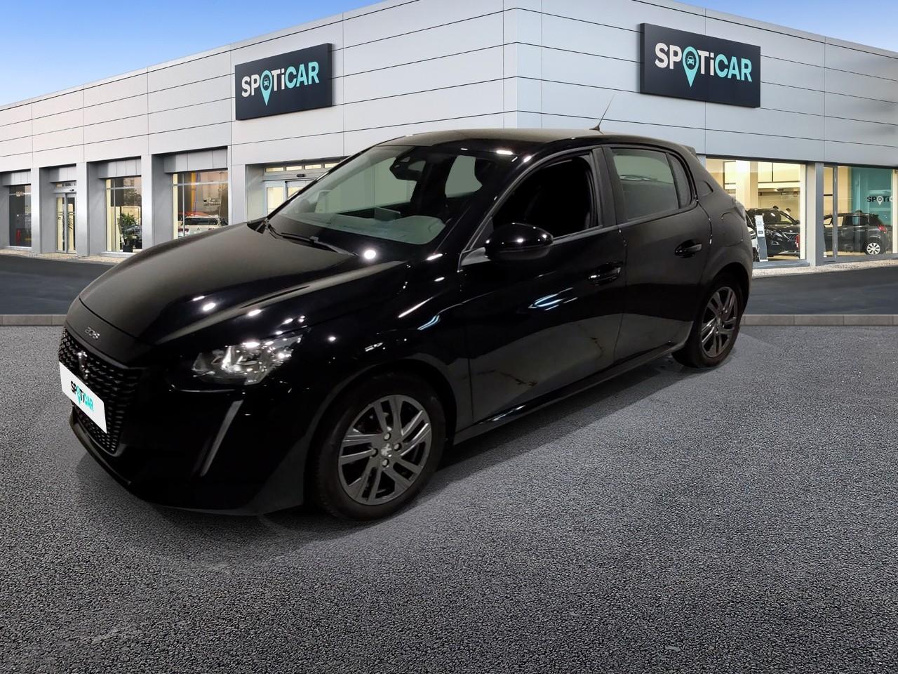 PEUGEOT PEUGEOT 208 Occasion Noir Essence sans plomb 2022