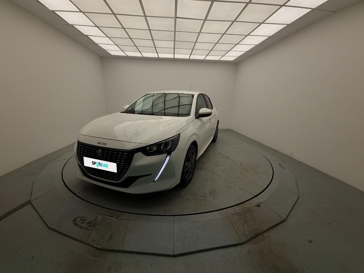 PEUGEOT PEUGEOT 208 Occasion Blanc Essence sans plomb 2021