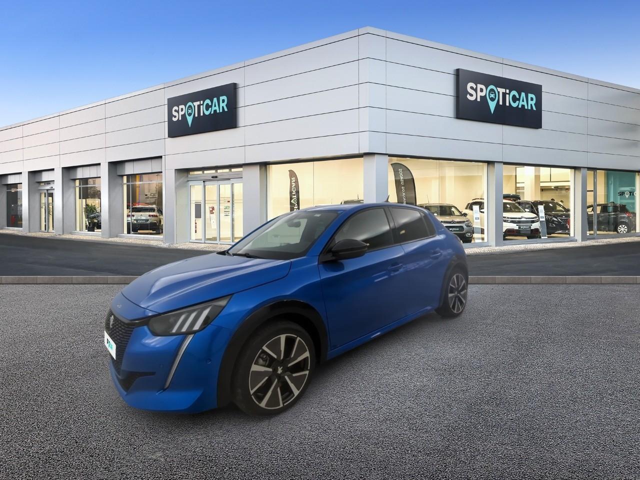 PEUGEOT PEUGEOT 208 Occasion Bleu Courant électrique 2021