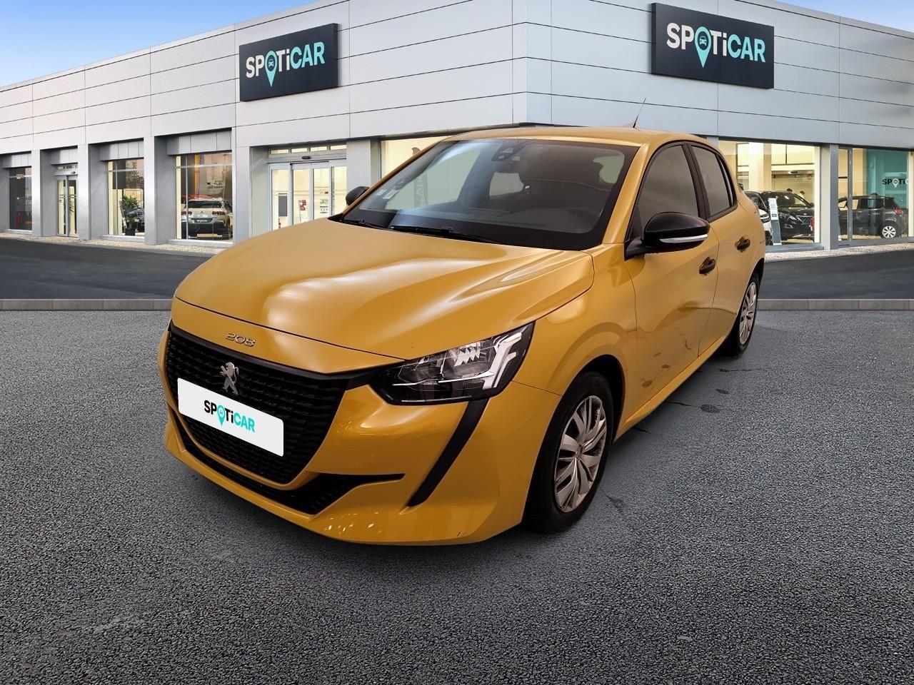 PEUGEOT PEUGEOT 208 Occasion Jaune Essence sans plomb 2021