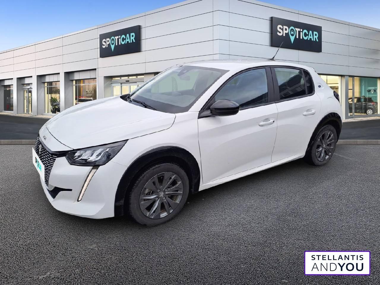 PEUGEOT PEUGEOT 208 Occasion Blanc Courant électrique 2022